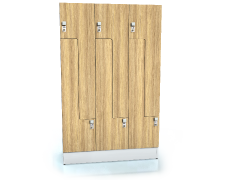Premium lockers Z-shaped doors ALFORT DD 1920 x 1200 x 520